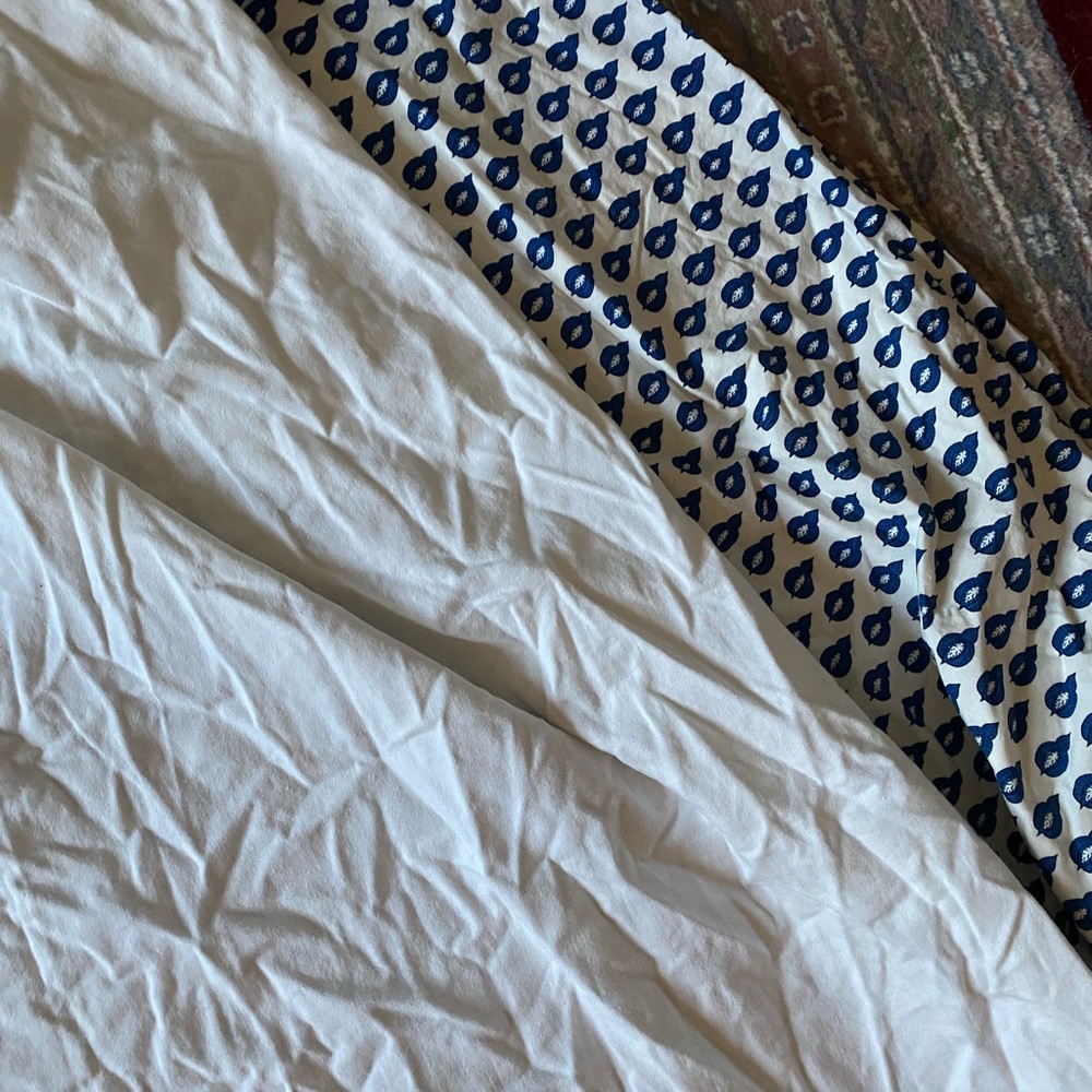 Souleiado France bed skirt double - Picture 3 of 5